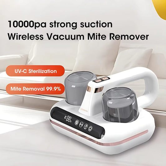 Strong suction Wireless Vacuum Cleaner and Mite Remover